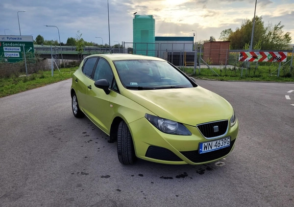 Seat Ibiza cena 15000 przebieg: 131034, rok produkcji 2009 z Warszawa małe 121